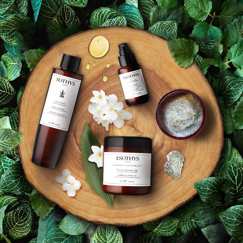 Exfoliating body wax Indonesie ancestrale Sothys Paris 1